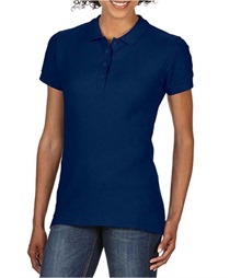 SoftstyleÂ® Ladies' Double Pique Polo
