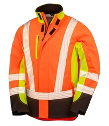 3-layer Printable 3-Tone Safety Softshell